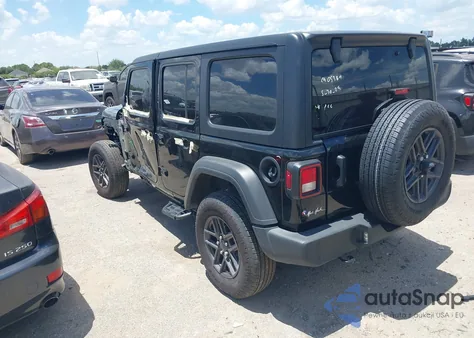 2024 Jeep Wrangler 4-Door Sport S 4X4 z USA, uszkodzony, nr VIN 1C4PJXDG0RW370208
